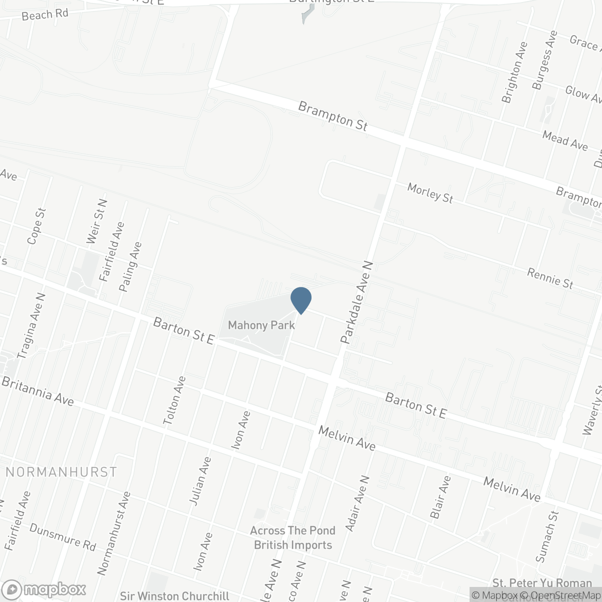 1 MAHONY Avenue, Hamilton, Ontario L8H 3C3